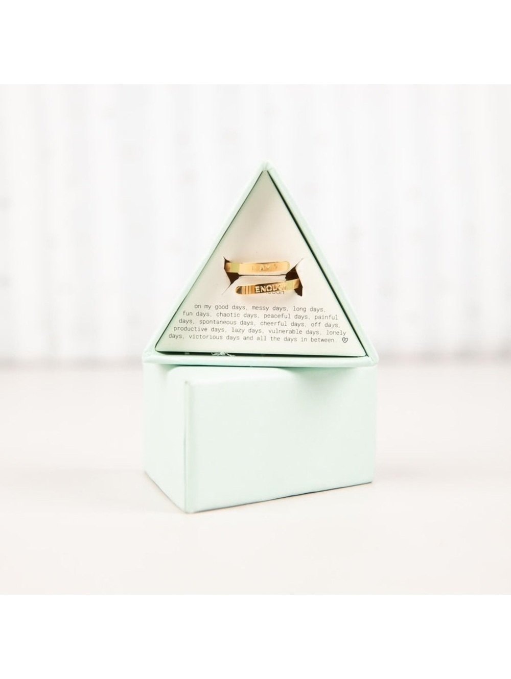 I Am Enough Ring